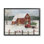 «Snowy Holiday Tree Farm Landscape» par Sally Swatland - peinture sur toile