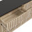 Fluted 6-Drawer Dresser Bedroom Storage Cabinet, Modern Minimalist Two-Tone Design