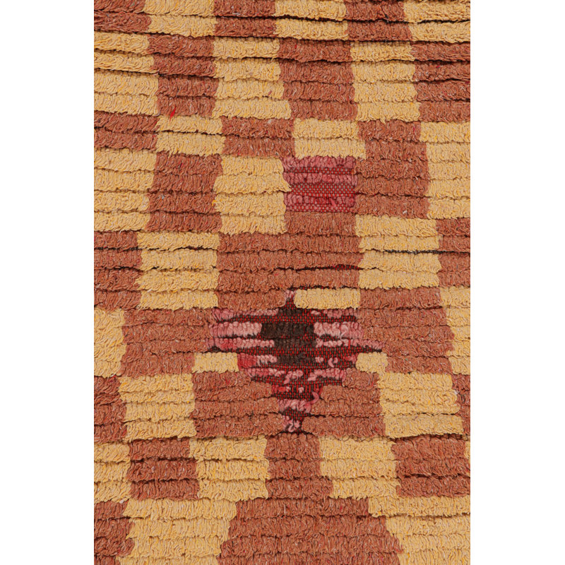 One-of-a-Kind 2'5”x7'5” Hand Knotted Area Rug