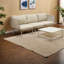 Modular Sectionals Chair, Metal Frame, Modern Rope Patio Seat for Outdoor Home