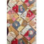 Antique Quilt American Ivory 1930s Rug