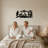 Wolf Family Modern Landscape & Nature Wall Decor on Metal-33702941