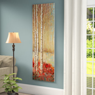 Emerald Pond Revisited I Painting Print on Wrapped Canvas