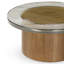Shira Coffee Table-Smoked Brown Cast Glass-1467683922