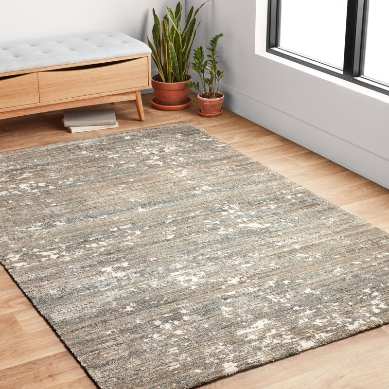 Tergel Abstract Indoor Rug, Rectangle 5'3" x 7'8"
