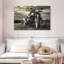 Motocyclette d'extérieur rétro sur toile-1494954691