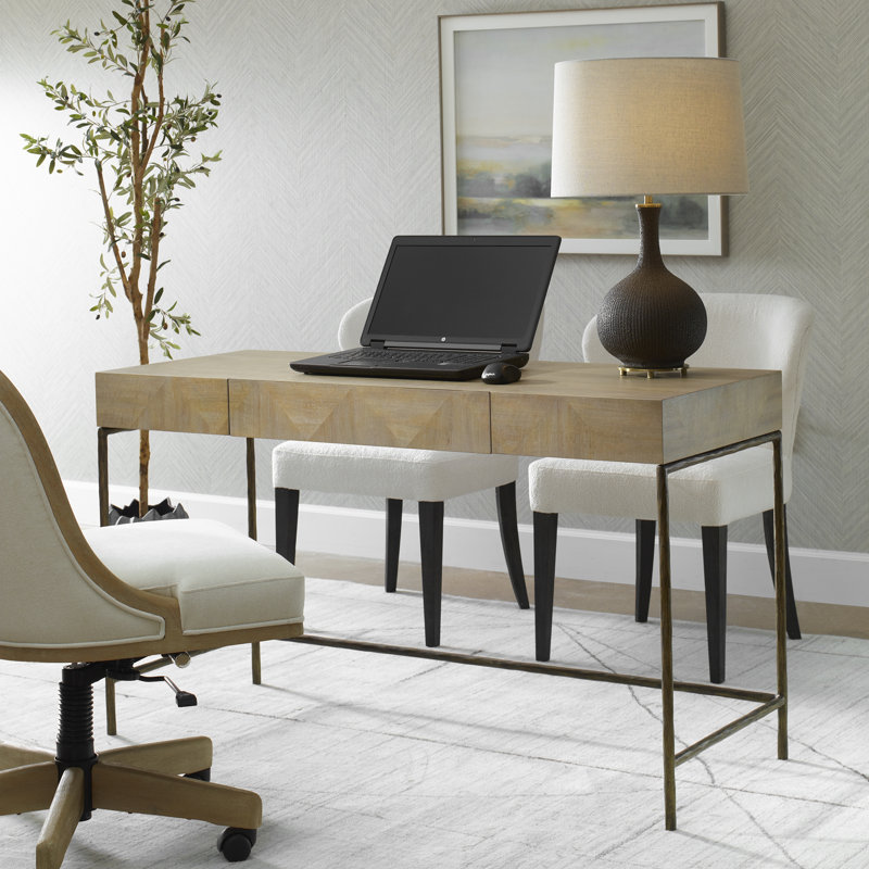 Bureau moderne en bois Kaniylah Natuiral