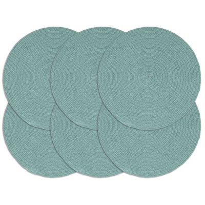 Billmyre Cotton Solid Colour Round Placemat