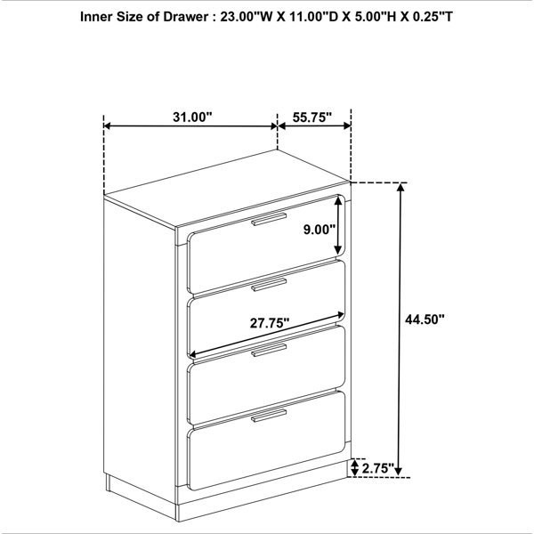 Dimensions du produit
