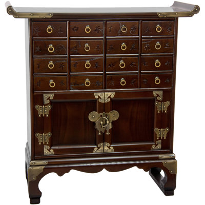Commode d'appoint 16 tiroirs Dianalee