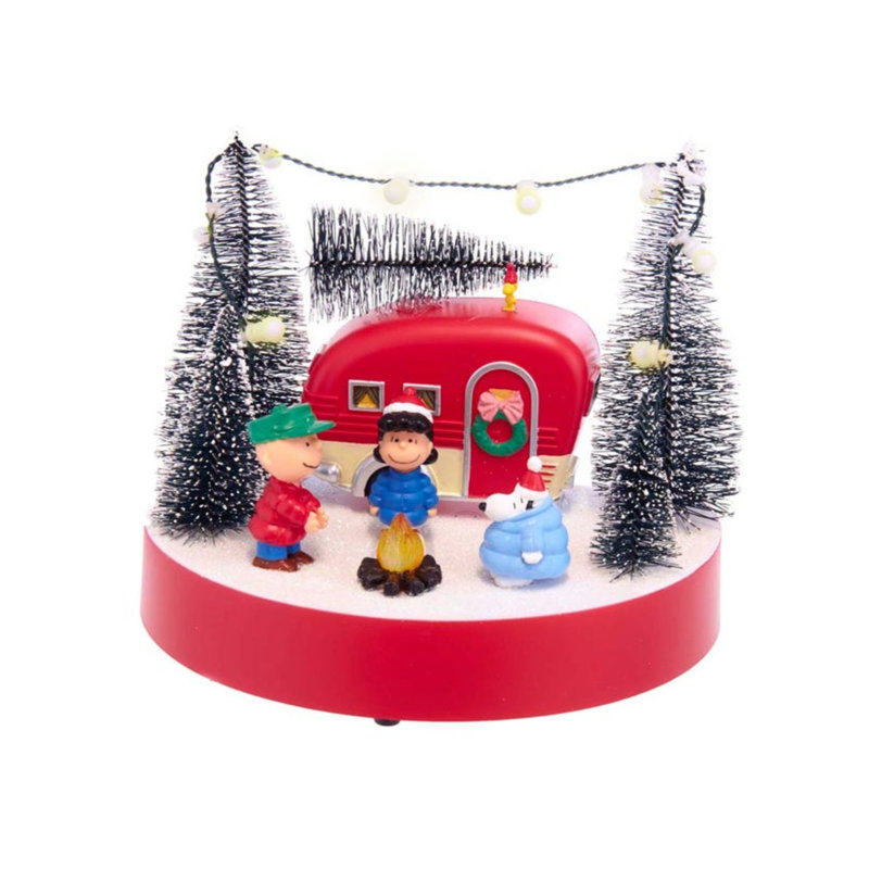 Table de camping musicale à piles Kean Adler Peanuts, 7 po