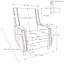Fauteuil inclinable manuel rembourré Woolbright-48168698
