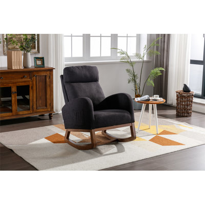 Chaise berçante de salon