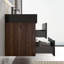 Meuble-lavabo mural avec plateau noir mat-313203127-303615348-330642041