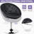 Bernando Faux Leather Swivel Barrel Chair-1464706806