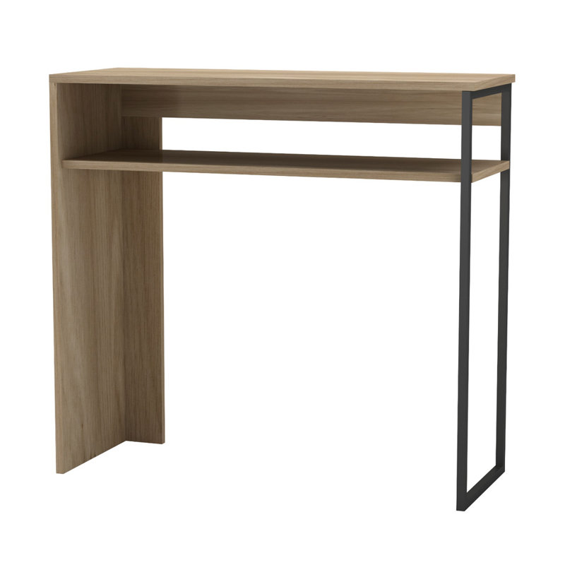 Quess 80cm Solid Wood Console Table, Oak