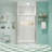 Pivot Swing Tempered Glass Shower, 44 - 48" W X 71" H, , Reversible Install, Magnetic Close, Leak- Feature H Door, Finish, Simple Closure, Good Leakage-120996546