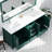 Bath Vanity, 72 In. W X 22 D, Marble, Solid Wood Base D Marble Countertop, Structure