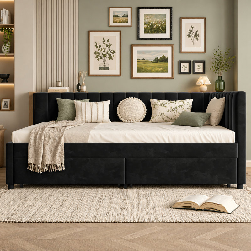 Full Size Daybed with Storage Drawers