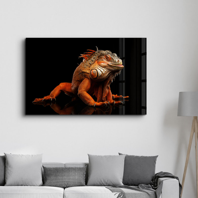 Elegant Tempered Glass Wall Art Painting, 13.8 x 21.7 inches | 100% Tempered Glass, Thickness: 0.16 inches | UV Printed for Vibrant Colors | Perfect for Home Decor, Living Room, & Office Spaces