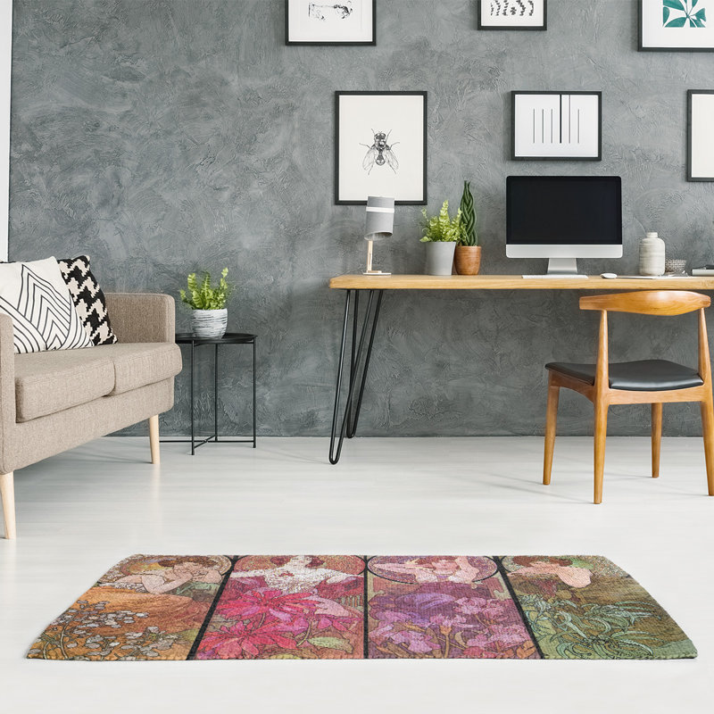 Chenille Indoor Rug, Rectangle 3' x 5'