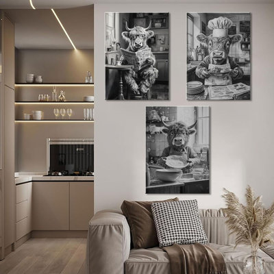 3 Piece Wrapped Canvas Print