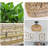 Rattan Semi Flush Mount