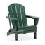 Chaise Adirondack pliante en plastique avec repose-pieds Laguna-83605585
