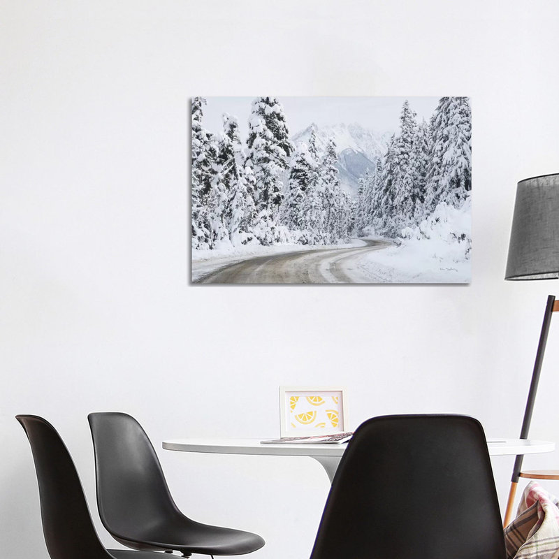 Mount Baker Highway I by Alan Majchrowicz - Painting on Canvas, Wrapped Canvas, 66.04cm H x 101.6cm W x 3.81cm D