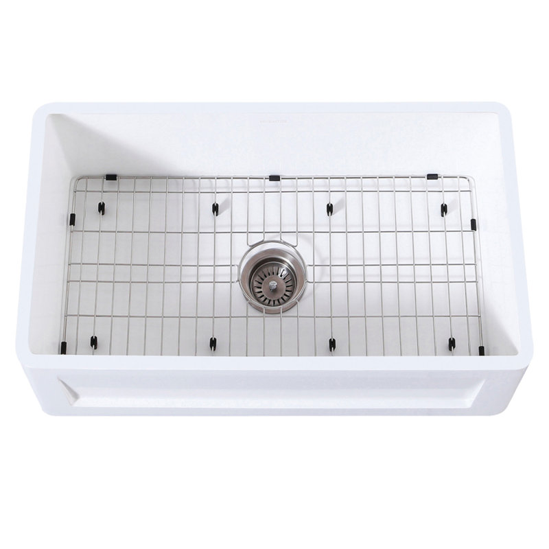 Gourmetier 33" L x 18" W Farmhouse Kitchen Sink