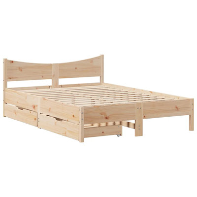 Solid Wood Bed