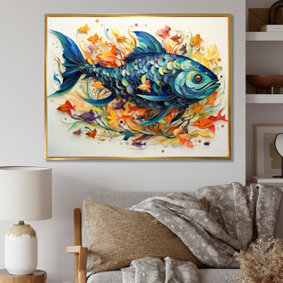 Pêche à la baleine de couleurs III - impression
