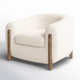 Amaryllis Upholstered Barrel Chair