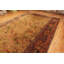 Grand tapis Agra indien à motif animalier
