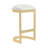 Upholstered Counter Stool with Metal Frame-26649264