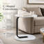 45 cm W Bedside Table-1895389875