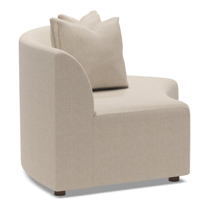 Alston Armless Curved Sofa, 2716-11