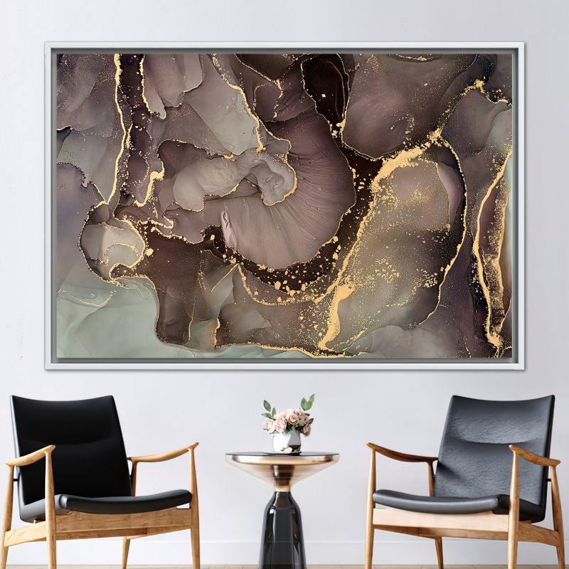 Art mural moderne en marbre, abstrait imprimé, affiche moderne, affiche en marbre de luxe, affiche en marbre, imprimé chatoyant, toile contemporaine,