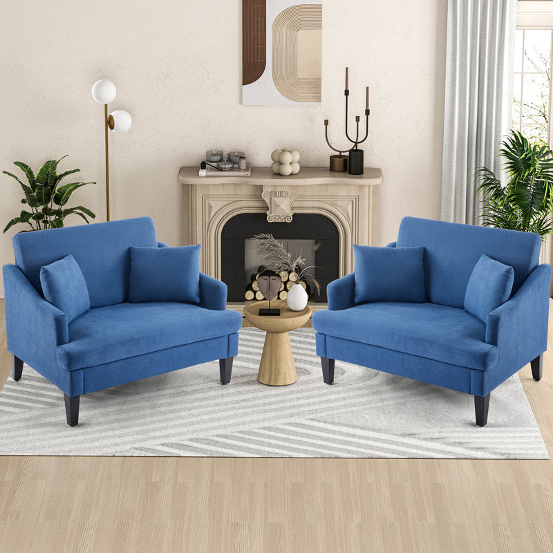 41" Oversized Accent Chair For Living Room, Bedroom, Blue