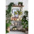 9.3X9x8.7 In Decorative Sand And Cement Coral Planter, Textured Beige Appearance, Vertical Ridged Style For Trailing Plants Display Home Weathered Color, Texture Succulents Interior