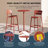 Outdoor Round Bar Table-1334024600