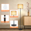 Lampe sur pied traditionnelle Alexxes de 63 po avec tÃ©lÃ©commande et ampoule incluse-99083534