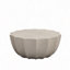 Table basse imperméable 35,43 po pour l'extérieur et l'intérieur, conception en ciment Mgo durable, convient aux terrasses, jardins, arrière-cours et salons-2072405460