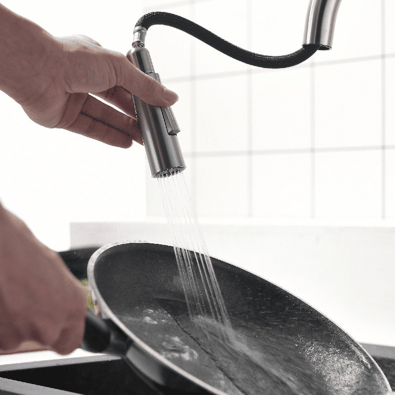 AWZTOO Pull Down Touchless Kitchen Faucet