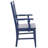Yelena Double X-Back Arm Chair-1833408380