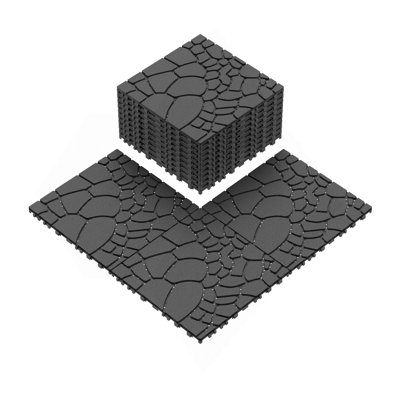 Stone Texture 12" Deck Tiles