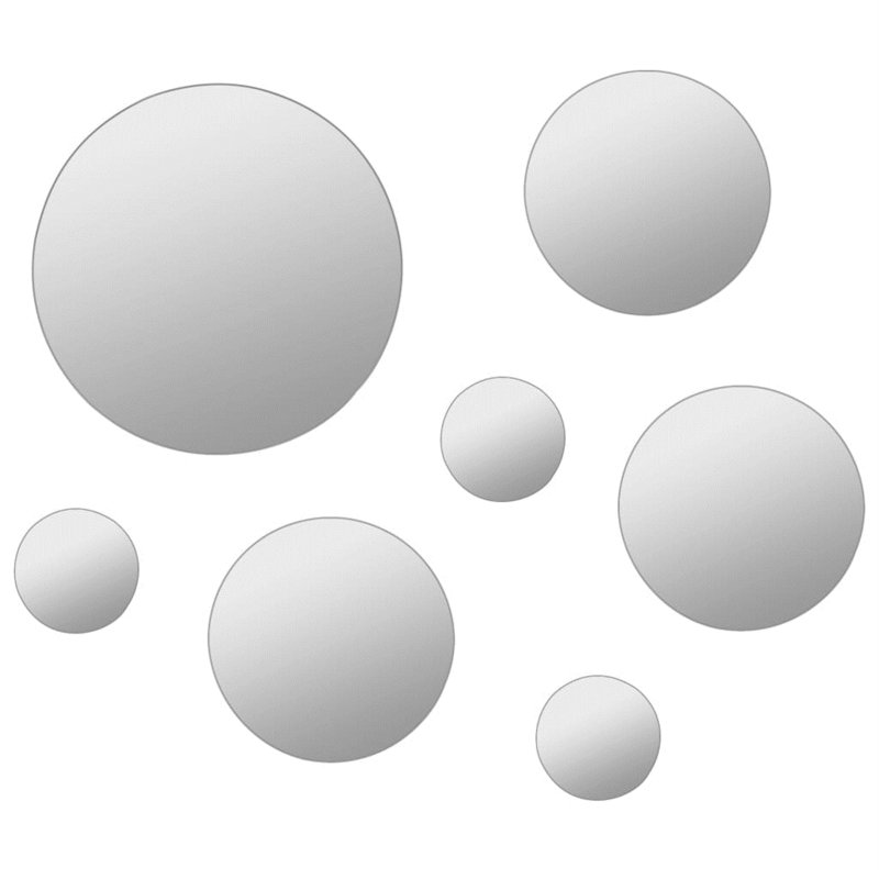 Ensemble de 7 miroirs sans cadre 7 pièces Blanford