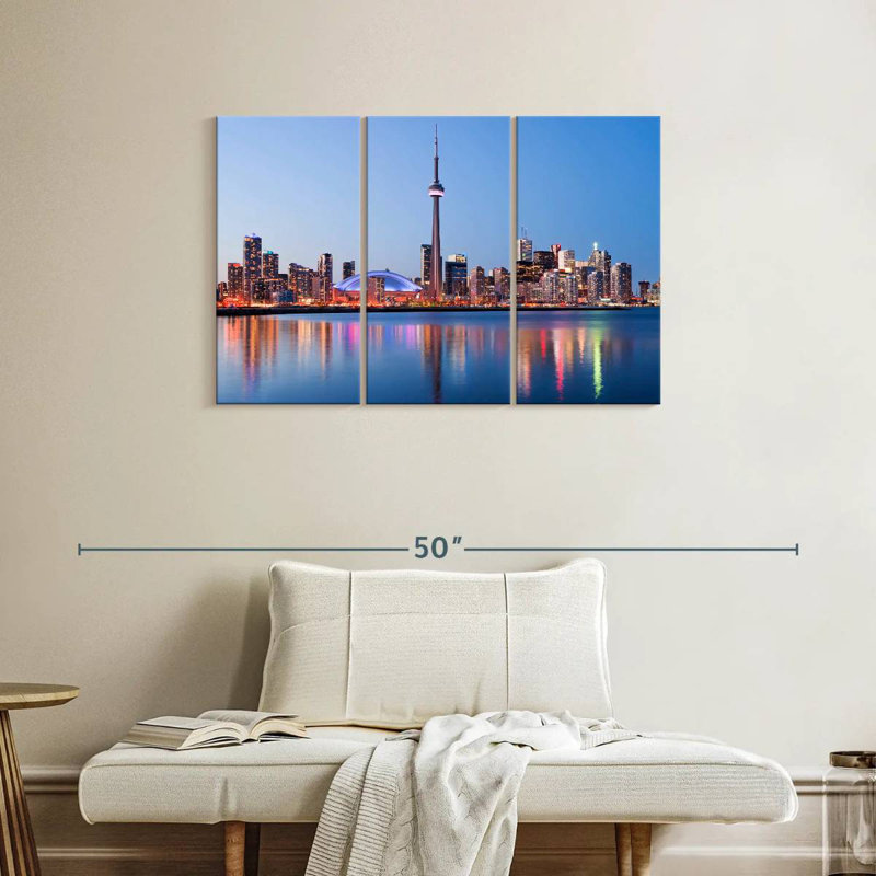 Rorry Toronto Skyline, 24" H x 38" W