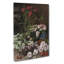 Spring Flowers by Claude Monet - Wrapped Canvas Painting-61849396