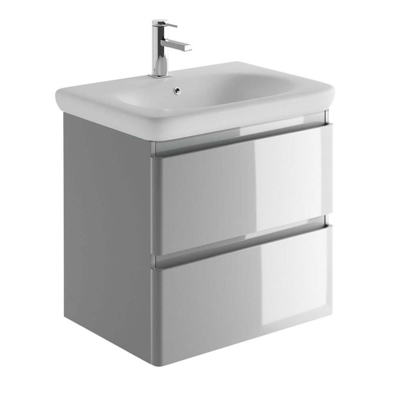 Fenix 594 mm Single Vanity with Integrated Resin Basin